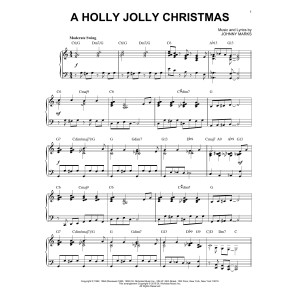 A Holly Jolly Christmas [Jazz version] (arr. Brent Edstrom)